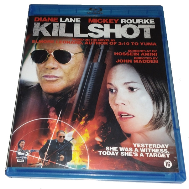Blu-ray Killshot - Tiro Certo S/pt-br (semi-novo)