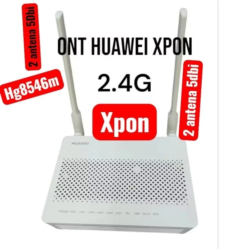 10 Onu Ont Xpon Gpon Epon Huawei Echolife Hg8546m 10 und E Fontes wi-fi somente 2.4