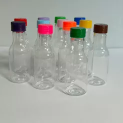 Mini Garrafinha 50ml com Tampa para Lembrancinhas Festa Infantil Aniversário Cachaça Comemoraçãoes