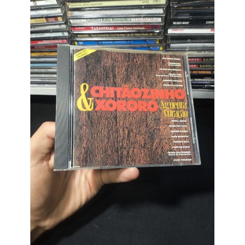 CD CHITÃOZINHO E XORORÓ - AGUENTA CORAÇÃO - GRAVAÇÕES ORIGINAIS - CD Usado conservado - REF:CD 4193