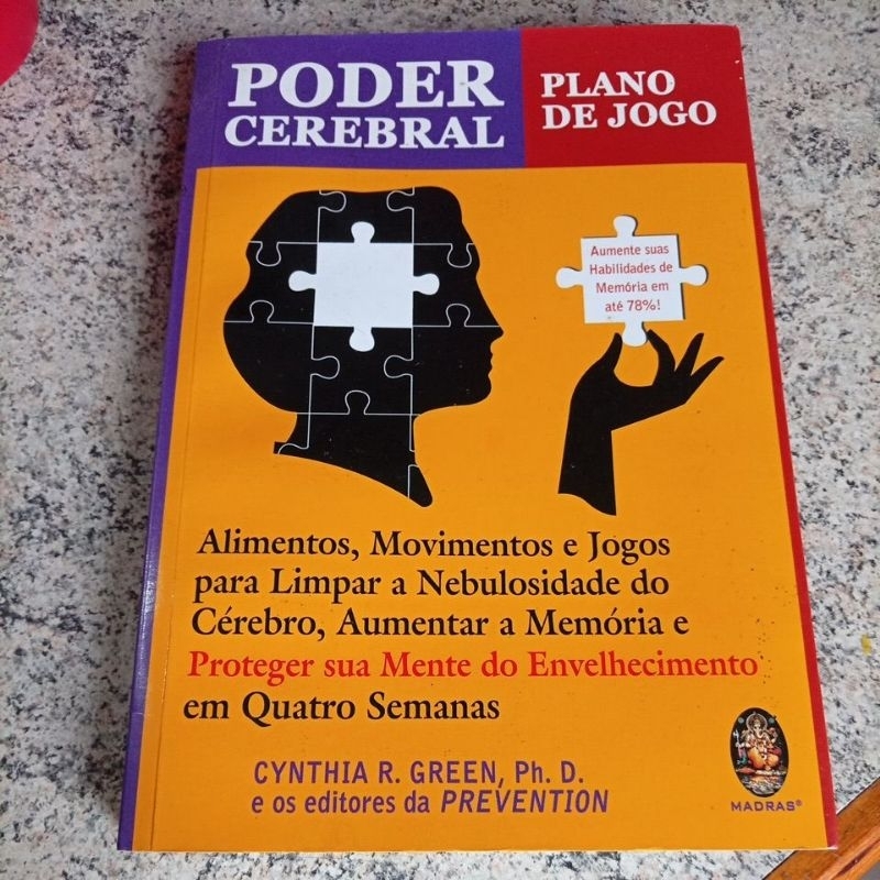 Livro O Poder Cerebral Plano de Jogo Cynthia R. Green