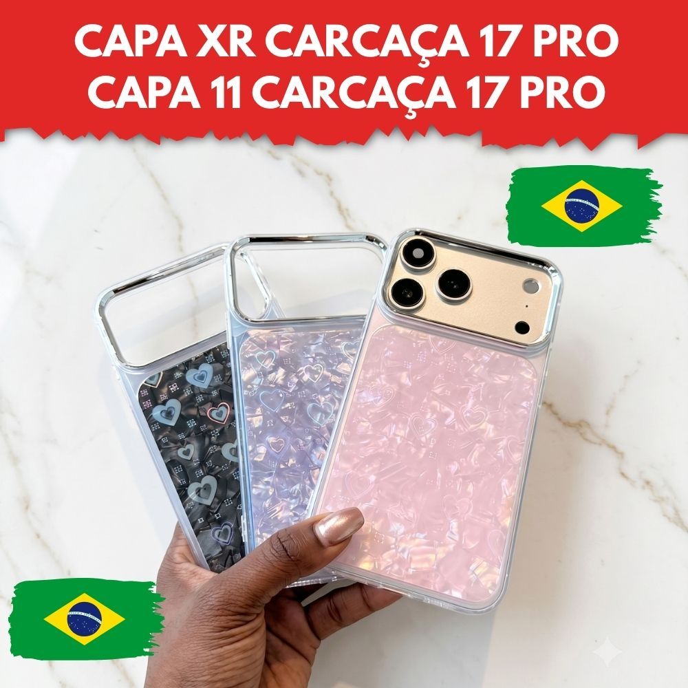 Capinha XR carcaça 17 Pro Capinha 11 carcaça 17 Pro Blaster Fel