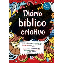 Livro-Diário Bíblico Criativo - Para Meninos