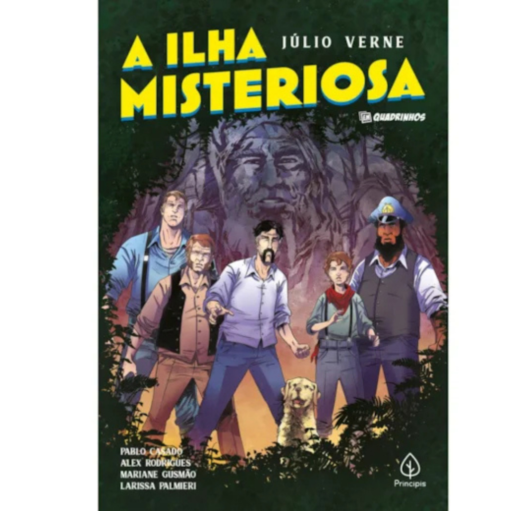 A ilha misteriosa Em Quadrinhos - HQ | Júlio Verne · foto 2