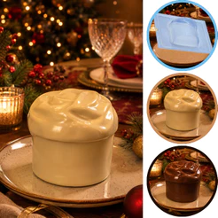 1~5 Forma Porto Com Silicone (3 partes) Para Chocolate CHOCOTONE G – CÓD 90 (CHOCO)