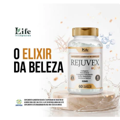 2 Un Rejuvex Ultra - 120 Capsulas - Colágeno + Ácido Hialurônico | Pele Firme e Saudável Premium