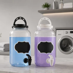 Suqueira com Torneira e Lousa 3,6 Litros Multiuso Dispenser - Cores