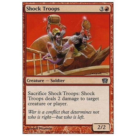 Tropas de Choque (Dano / Soldado) - - Magic The Gathering