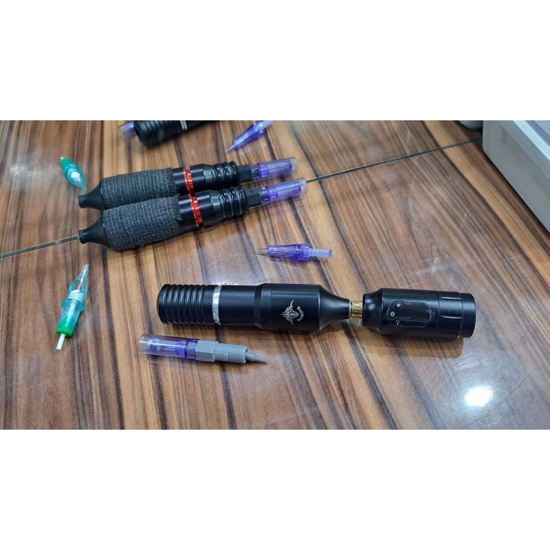 Kit Adaptador Modular Flex-Pin Máquina Pen Tattoo Para Dermapen