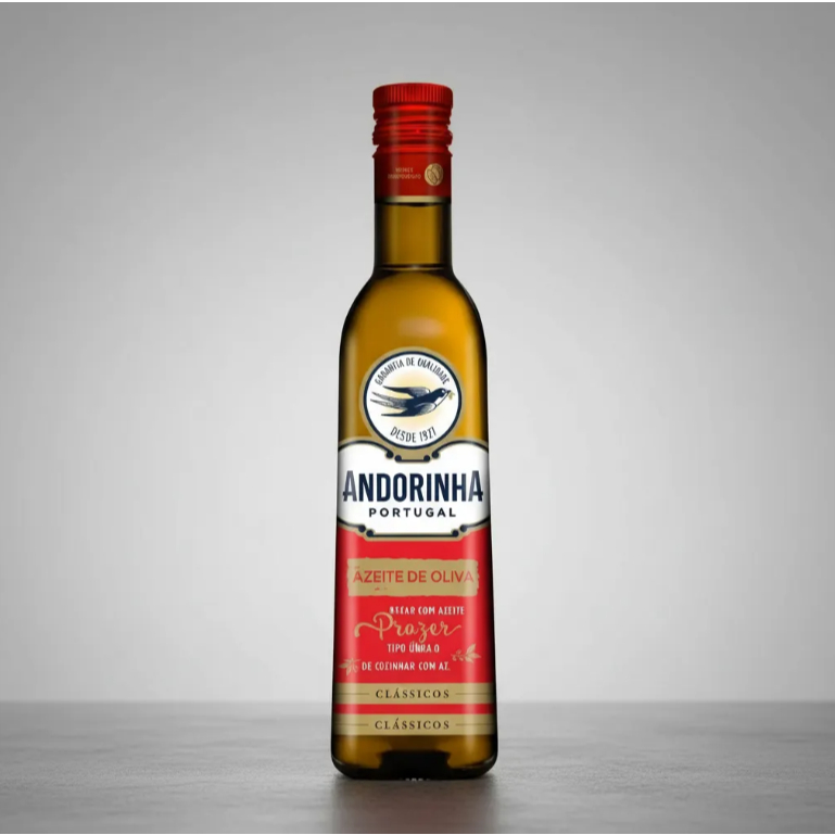 Azeite De Oliva Tipo Único Andorinha Portugal Vidro - 500ml Vermelho