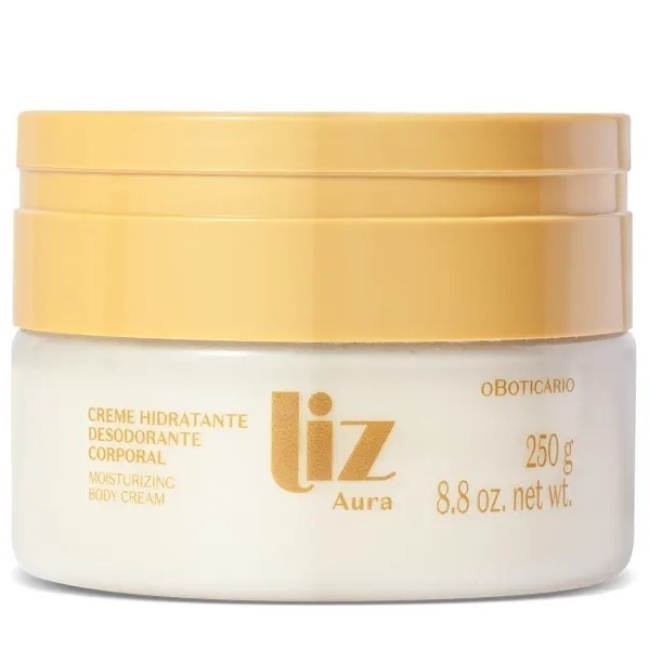 Creme Hidratante Corporal Liz Aura 250g O Boticário
