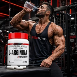 L-arginina 100% Pura- 60 Cápsulas - Fisionutri