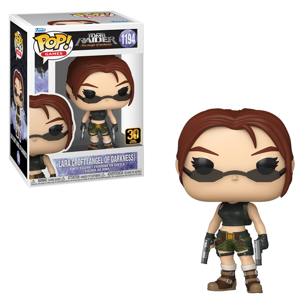 FUNKO POP GAMES LARA CROFT: TOMB RAIDER THE ANGEL OF DARKNESS - LARA CROFT 1194 NOVO ORIGINAL
