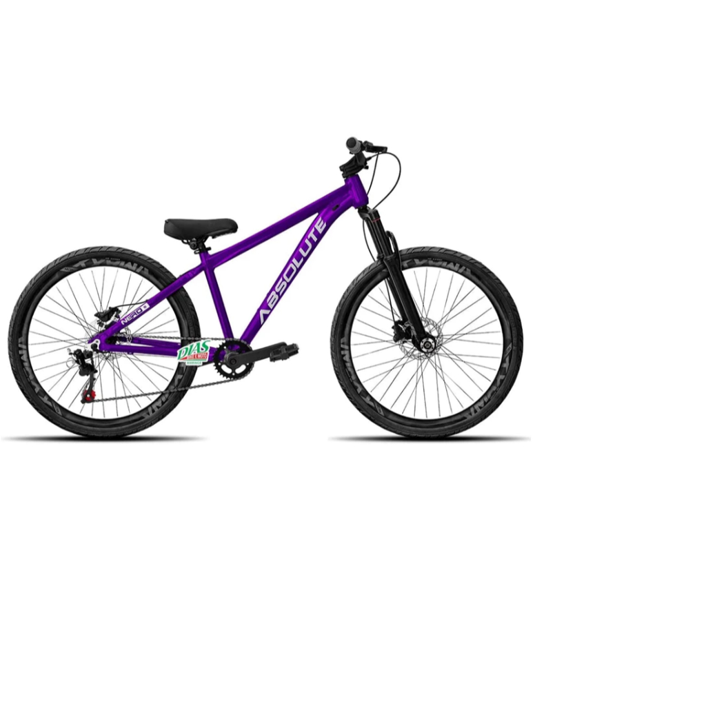 Bicicleta MTB Aro 26 Nero 5 1x1 Freio a Disco Pneus Flame Envio Rápido