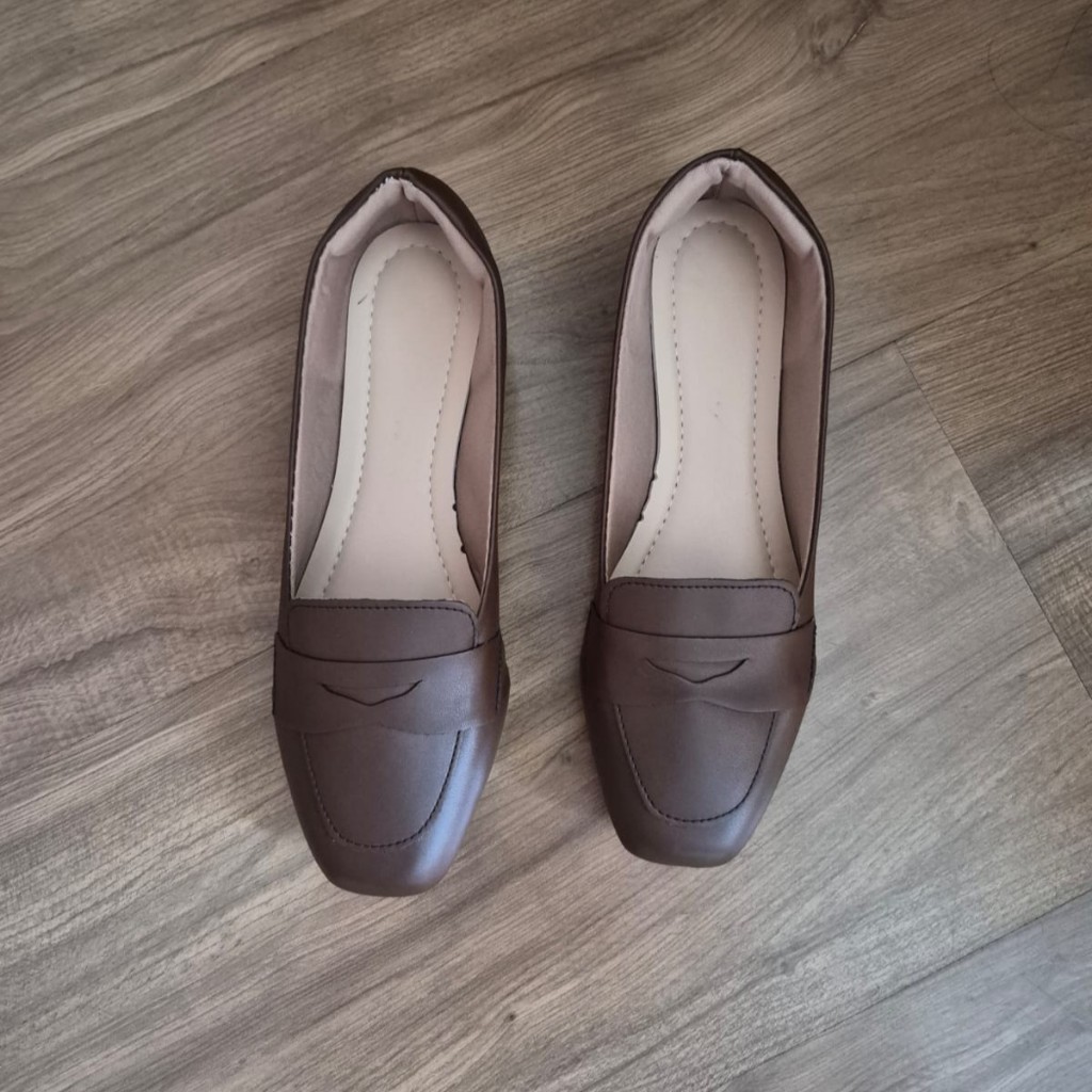 Detalhes do Sapatilha Mocassim Casual Feminino byMilithy Elegante Confortável Dia a Dia
