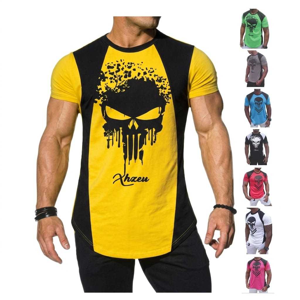 Camiseta Esportiva Manga Curta Academia -Lazer-Corrida de rua Musculação - Camiseta 100% Poliéster