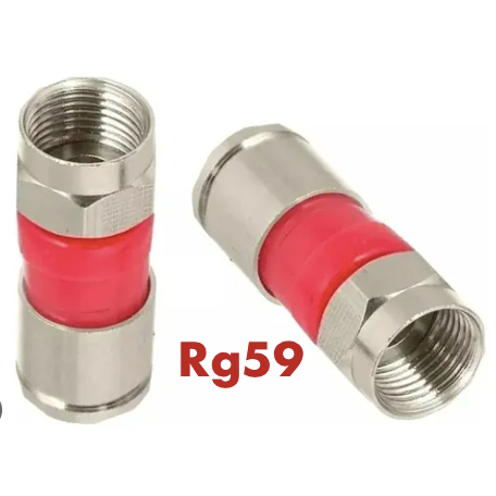 5 Lnb Simples 10 Suporte 2x2 10 Conector rg59