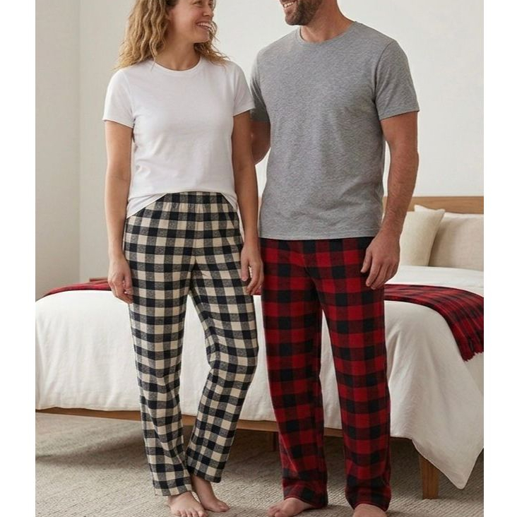 Calça FINA Para dormir lisa ou Estampada