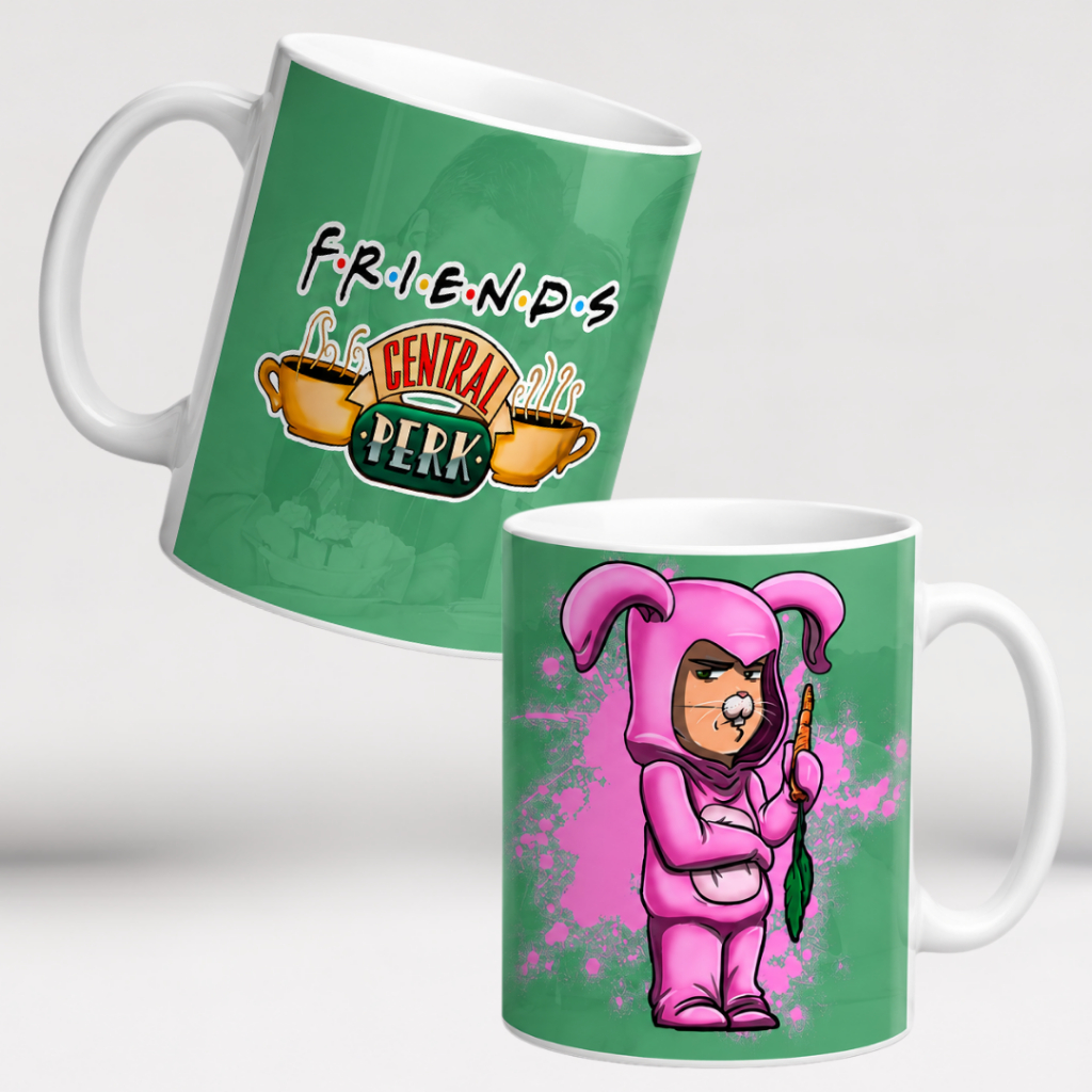 Caneca Personalizada  Chandler Bing Friends Amigos Série Comédia