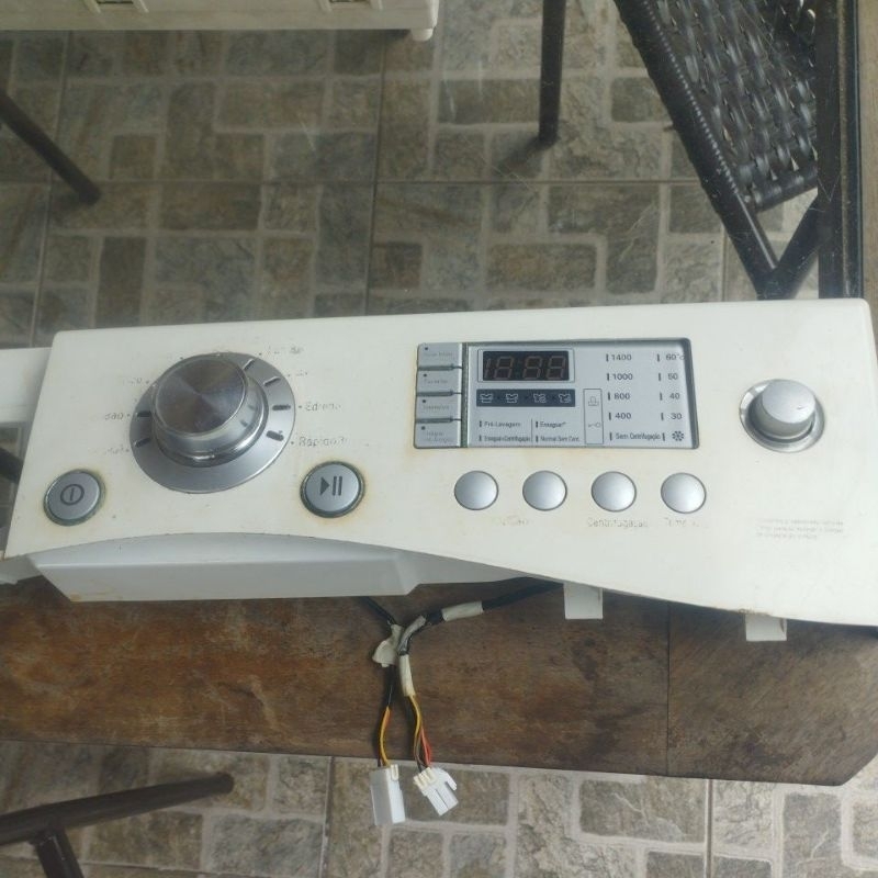 Placa interface/ painel original lava e seca LG WD1403RD