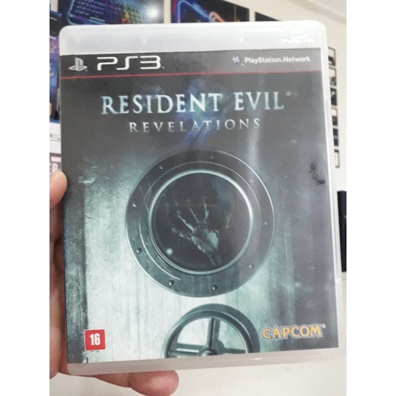 Jogos ps3 - Resident evil Revelations ORIGINAL mídia física