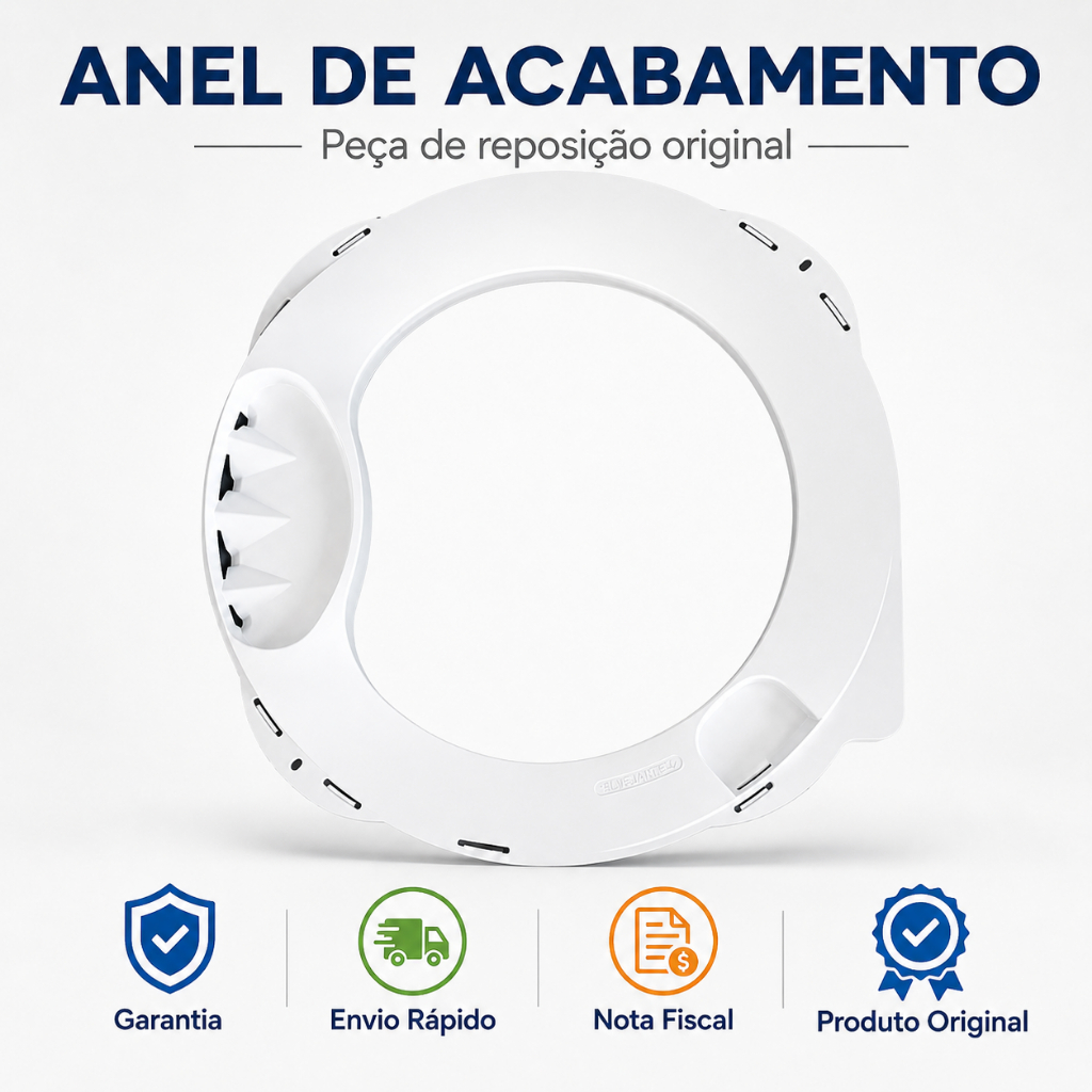 Anel Acabamento Do Tanque Lavadora Brastemp Bwl09bb Bws09ab