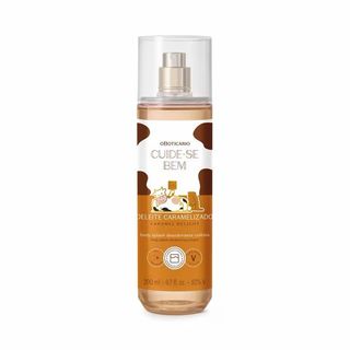 Deleite Caramelizado Body Splash Perfume Corporal Fragrância Doce