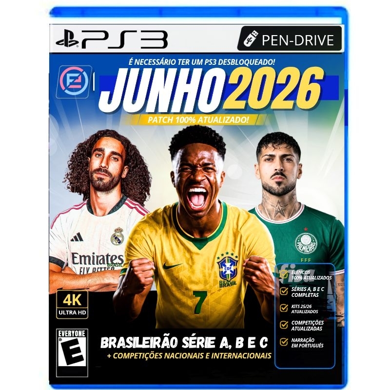 ATT FUTEBOL | VR PT 2026 PLAYSTATION 3