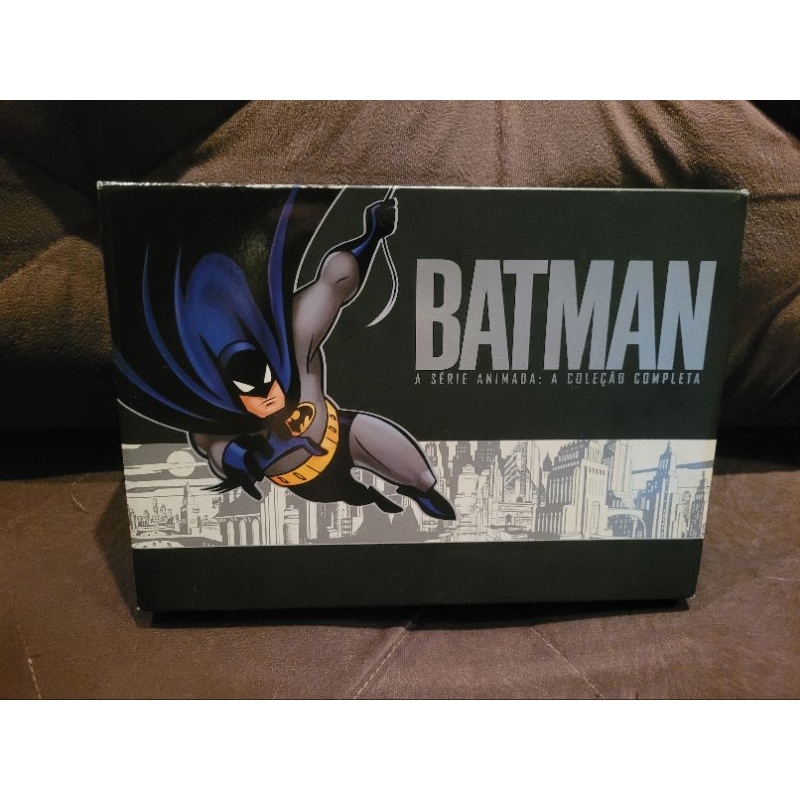 Box 17 dvds batman a serie animada: a coleção completa original