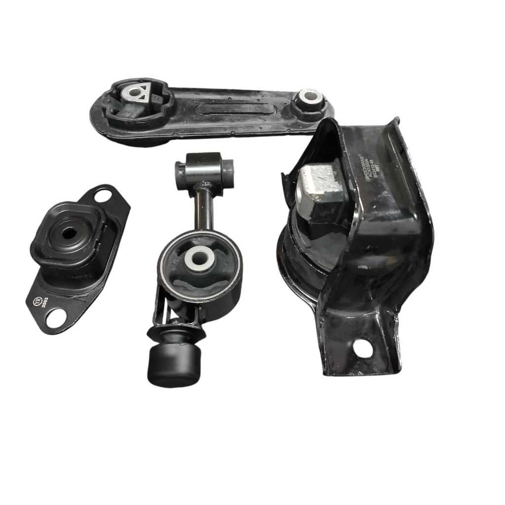 Kit com 4 Coxins do Motor e Câmbio Nissan Tiida e Nissan Livina com motor 1.8 2008 até 2014