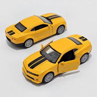 Carrinho Metal Miniatura Chevrolet Camaro Carrinho Fricção Abre As Portas Miniatura Metal Coleção