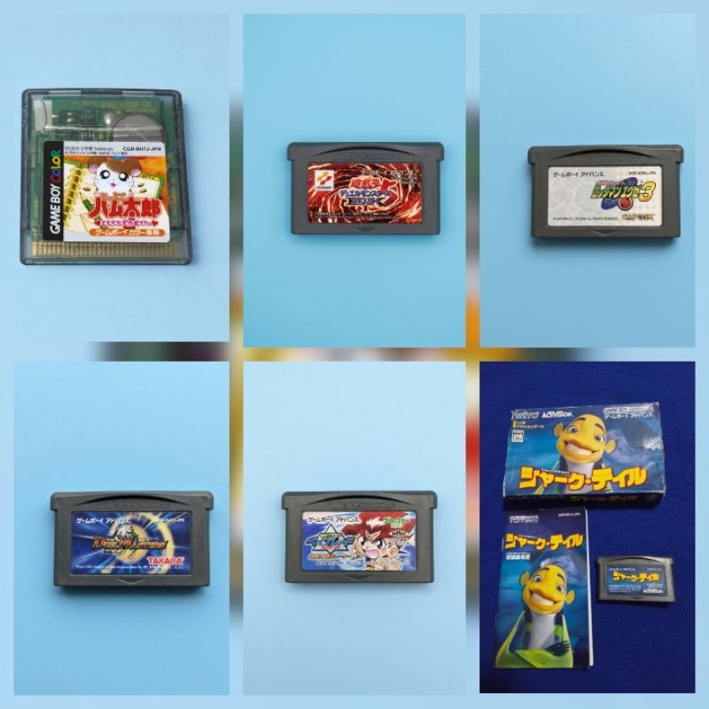 Jogos (Lote) de Gameboy Advance e Color Original.