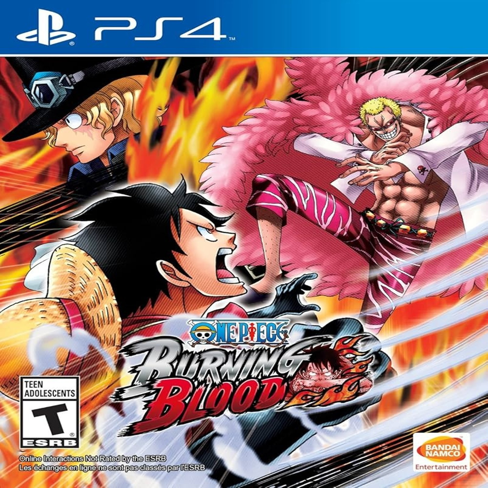 ONE PIECE BURNING BLOOD PS4 ou PS5