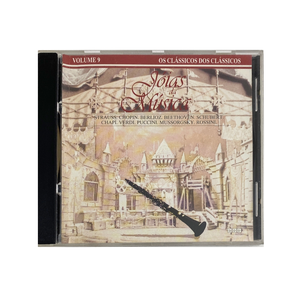 Cd – Coletânea Clássica - Jóias da música - Caras - Volume 9