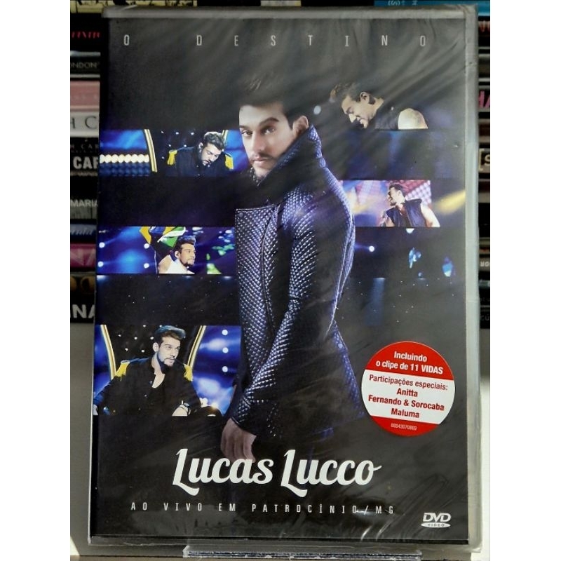 DVD Lucas Lucco - O Destino - LACRADO DEFÁBRICA *Maluma *Anitta -