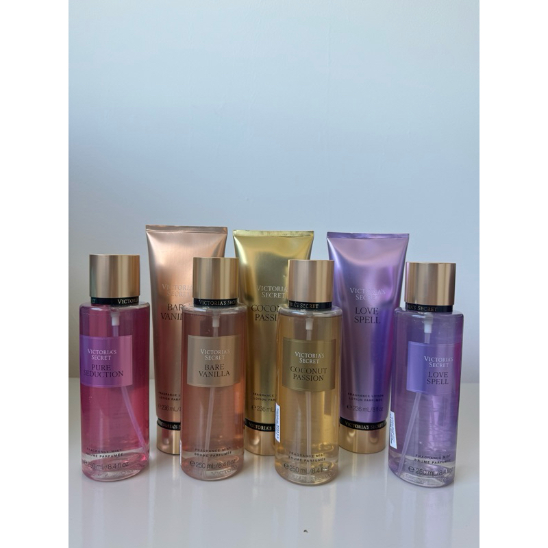 Kit Victoria's Secret Combo Casadinha Original - 1 Body Splash + 1 Creme Hidratante⁠