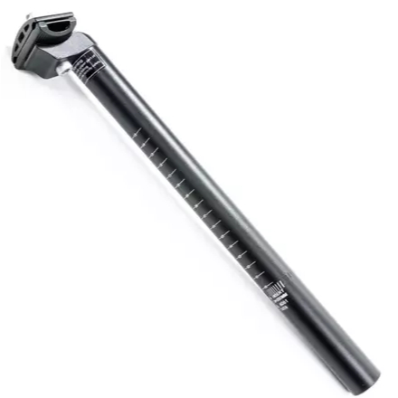 Canote Selim Alumínio 27.2x350mm Com Carrinho Bicicleta MTB
