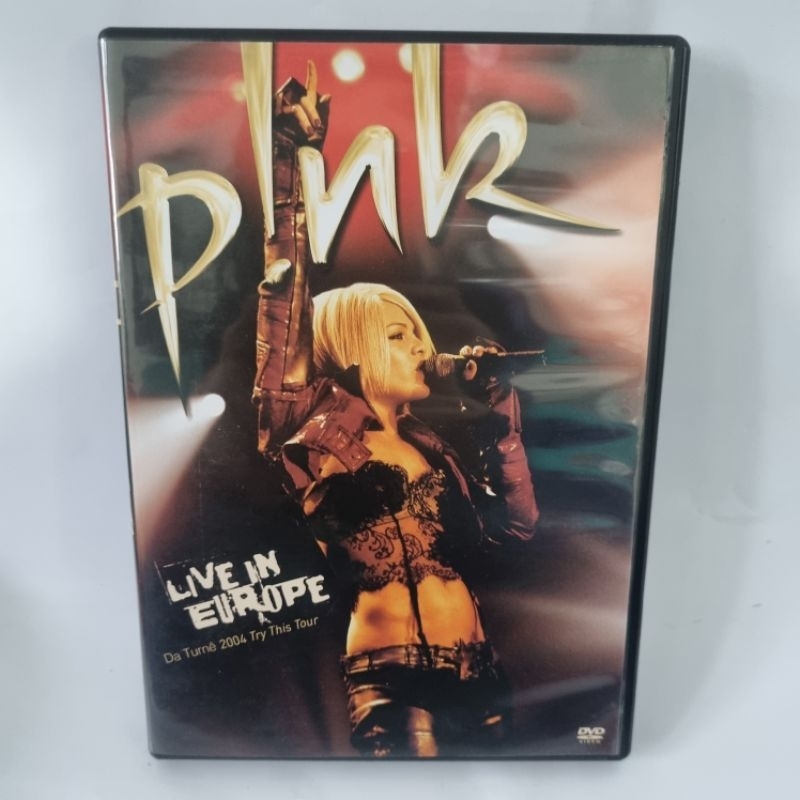 Dvd Original - Pink - Live in Europe: da Turnê 2004 Try This Tour