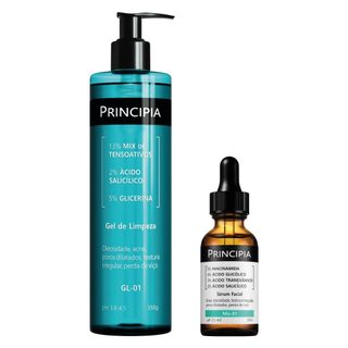 Principia Kit Anti-Acne c/ Gel de Limpeza GL-01 + Sérum MIX-01
