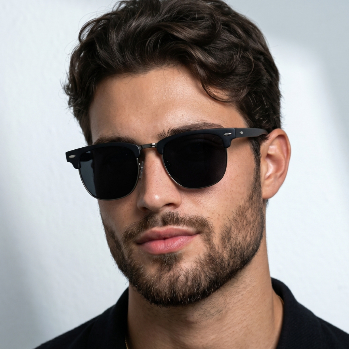 Imagem Óculos de Sol Lyon Premium Club Clássico Retrô Oldstyle Vintage uv400 Feminino Masculino