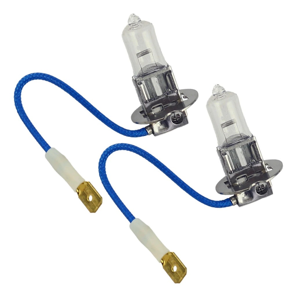 Par Lâmpada Farol Milha Halogena H3 12v 55w