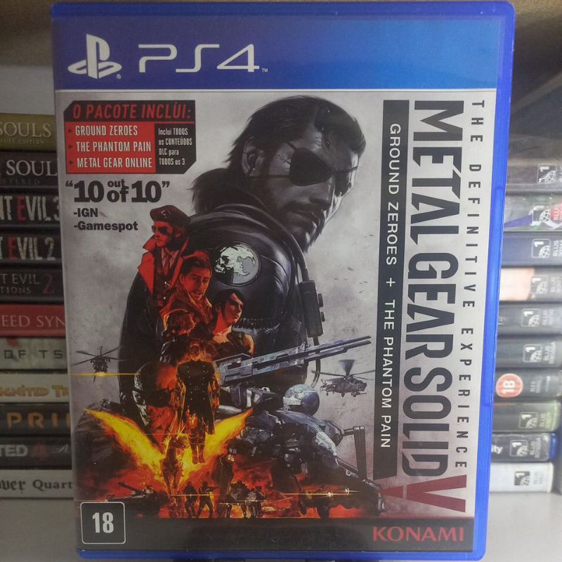 Metal Gear Solid V: The Definitive Experience (Label Azul)(Mídia Física) - PS4