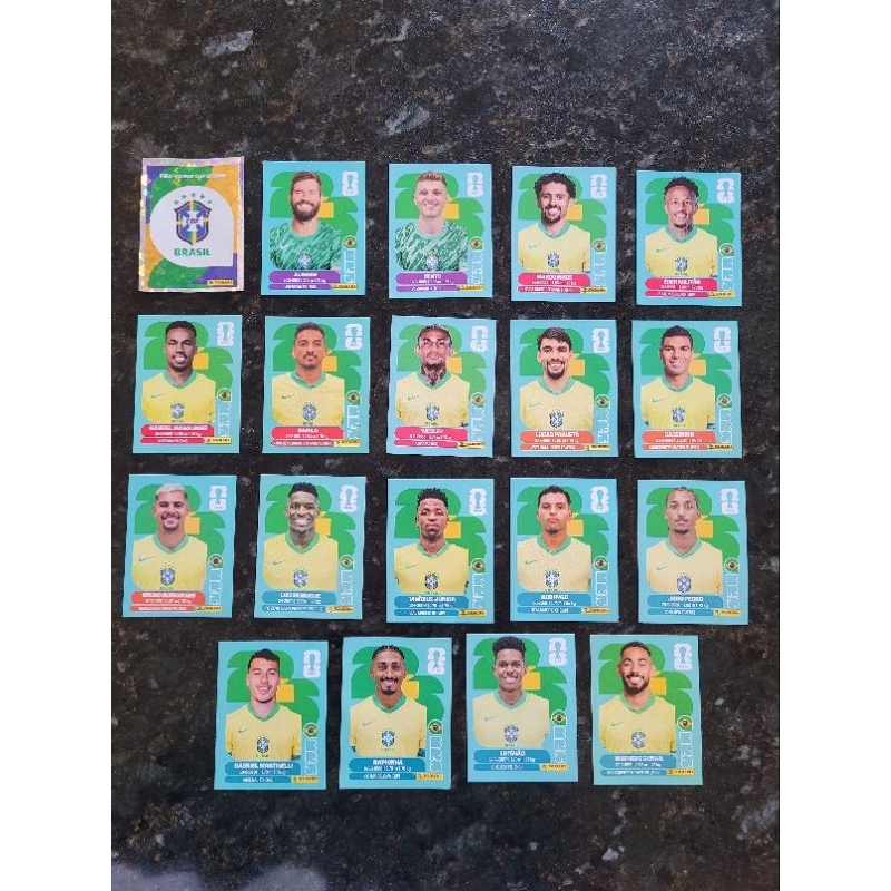 Figurinhas Avulsas Seleção Brasileira 2026