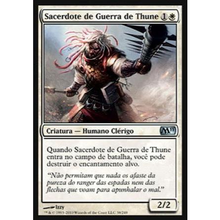 Sacerdote de Guerra de Thune (Clerigo / Humano) - - Magic The Gathering