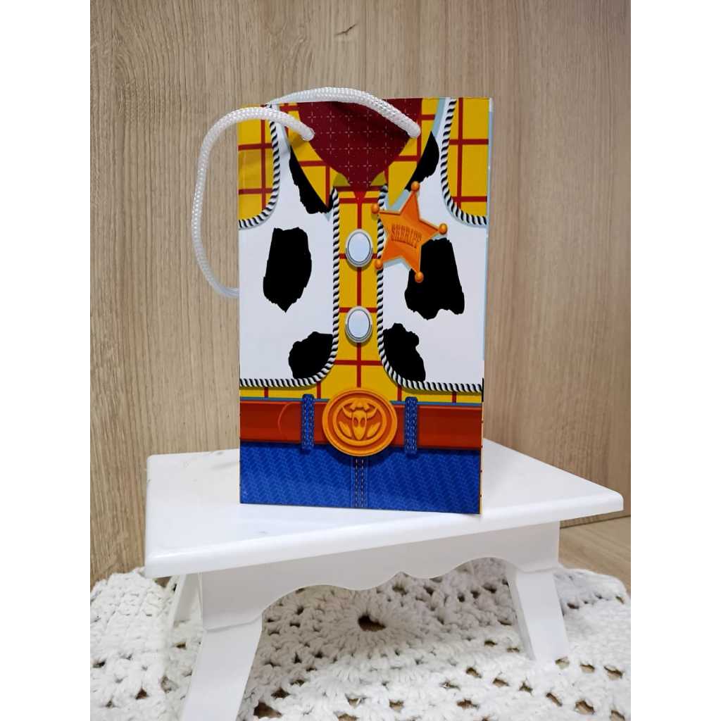 Sacolinha Personalizada Toy Story | Lembrancinha Festa Infantil | Sacola Surpresa Personalizada
