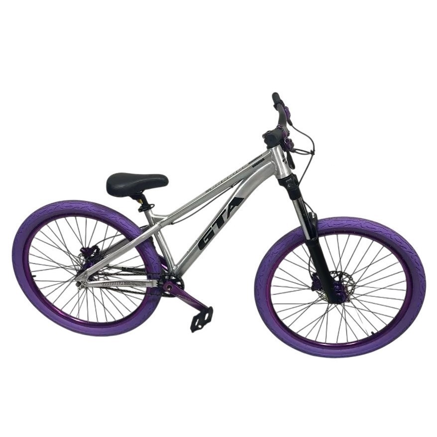 Bicicleta Aro 26 Freeride Gta Gravity Grau Manobras Freio a Disco Hidráulico Cubo k7 Baru…