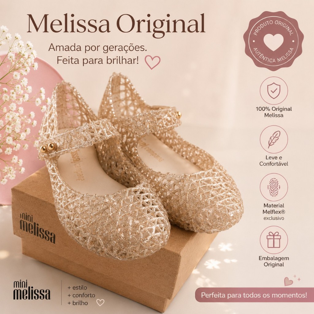 Melissa Mini Campana Papel Original