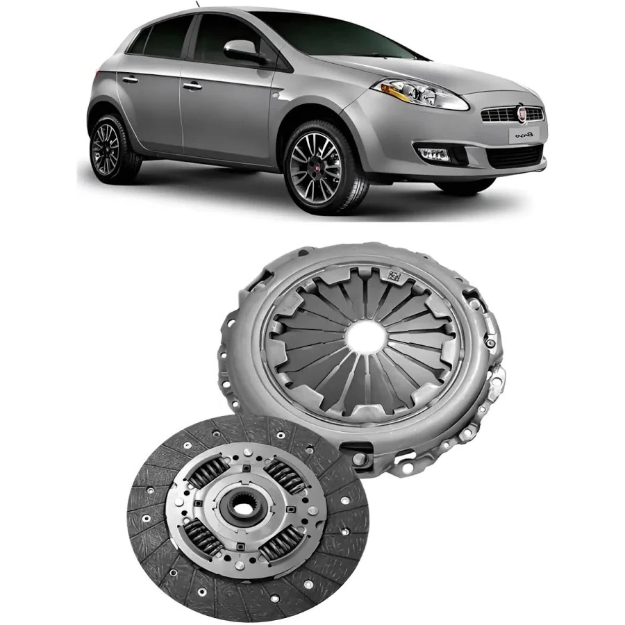Kit Embreagem Fiat Bravo 1.8 16v E.torQ Cambio Dualogic  Sem Atuador 2011 até 2016
