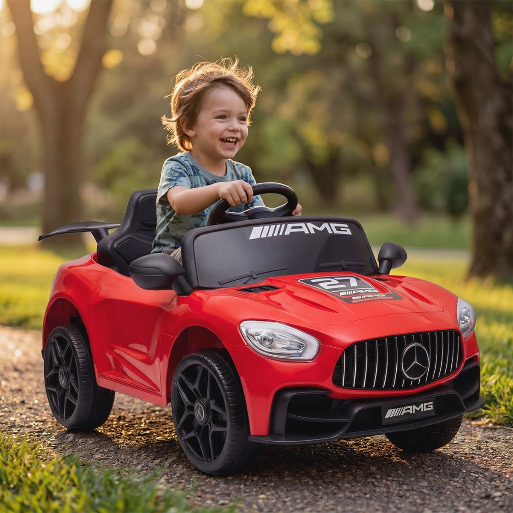 Carrinho Elétrico Infantil Com Controle Remoto Mini Mercedes