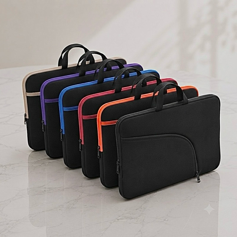 Capa Case Bolsa Para Notebook Maleta Protetora Alça E Bolso Externo  15,6 / 13 / 14 / 15" Polegadas Pasta Resistente